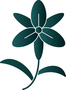 Lily Vector Icon Design