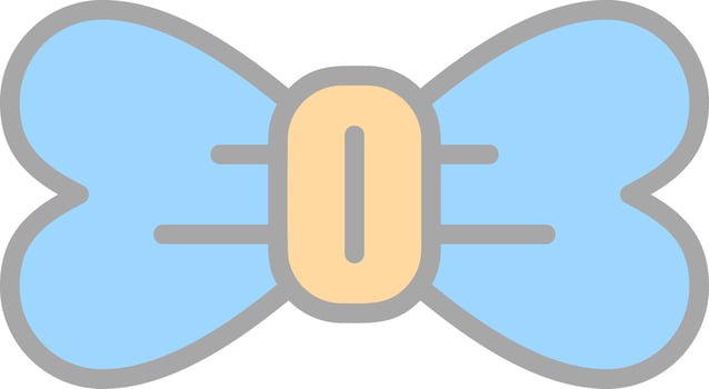 Bowtie Vector Icon Design