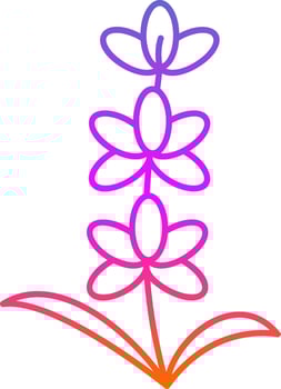 Lavender Vector Icon Design