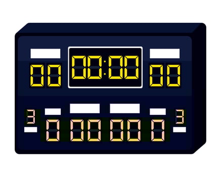 sports score board vector