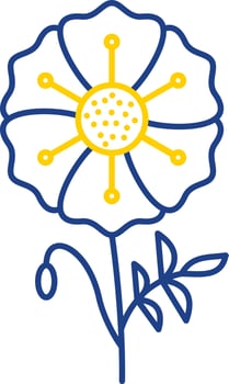 Poppy Vector Icon Design