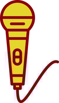 Mic Vector Icon Design