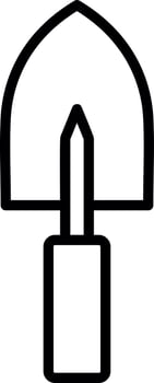 Spade Vector Icon Design