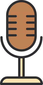 Microphone Vector Icon Design