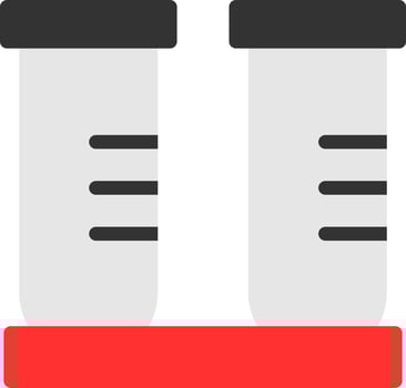 Test Tube Vector Icon Design