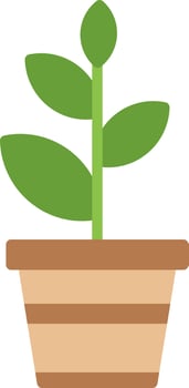 Plants Vector Icon Design