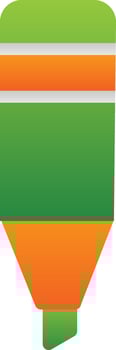 Highlighter Vector Icon Design
