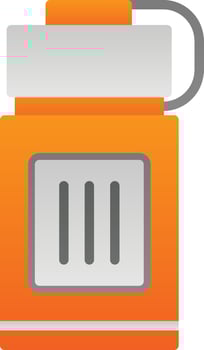 Water Bottle Vector Icon Design