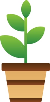 Plants Vector Icon Design