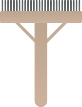 Rake Vector Icon Design