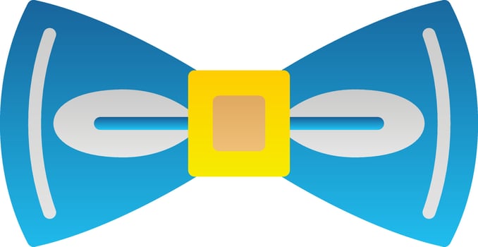 Bow Tie Vector Icon Design