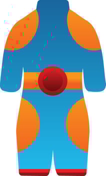 Diving Suit Vector Icon Design