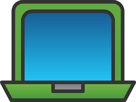 Laptop Vector Icon Design