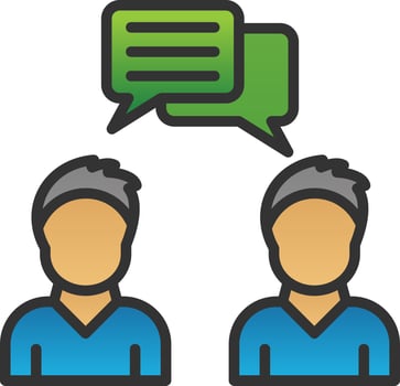 Communication Vector Icon Design