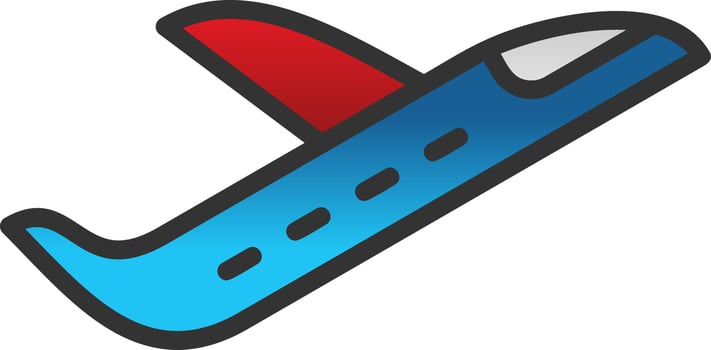 Departure Vector Icon Design