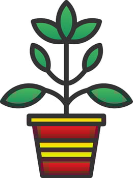 Plant Vector Icon Design