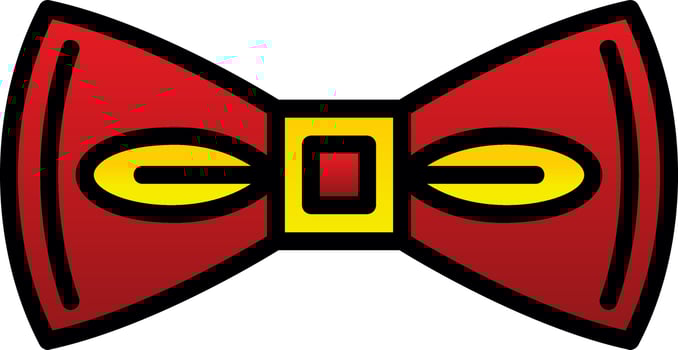 Bow Tie Vector Icon Design