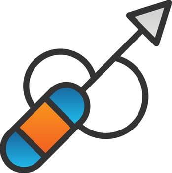 Harpoon Vector Icon Design