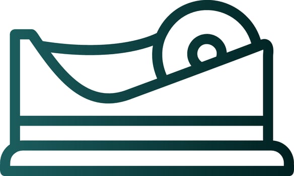Tape Dispenser Vector Icon Design