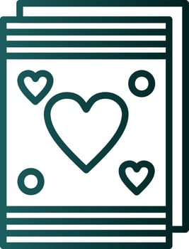 Greeting Card Vector Icon Design
