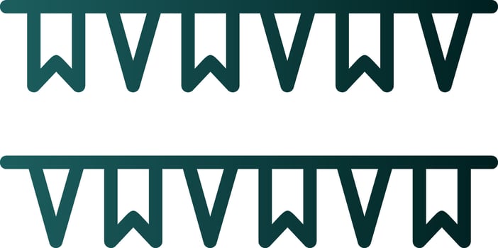 Garland Vector Icon Design