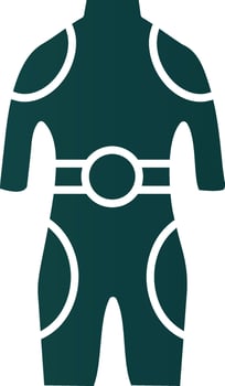 Diving Suit Vector Icon Design