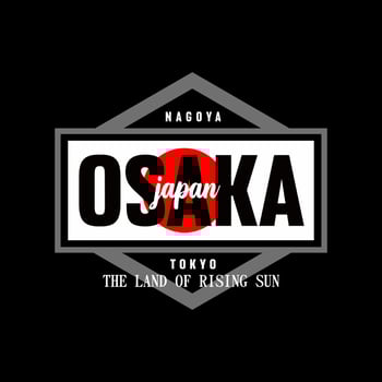 vector tokyo japan text lettering vector typography design