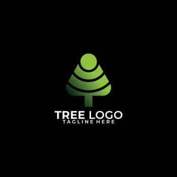 tree logo icon vector isolated