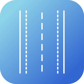 Runway Vector Icon