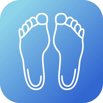 Feet Vector Icon