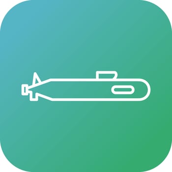 Submarine Vector Icon