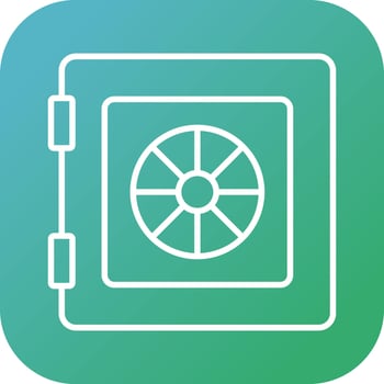 Vault Vector Icon