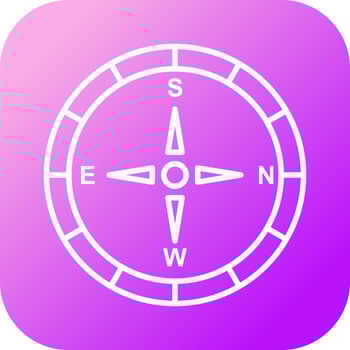 Compass Vector Icon