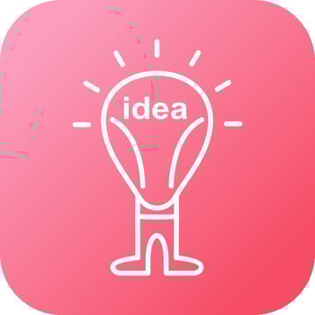 Brilliant Idea Vector Icon