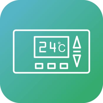 Thermostat Vector Icon