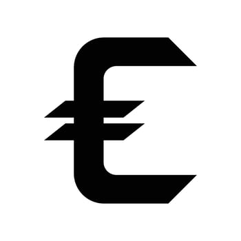 euro currency symbol vektor vector