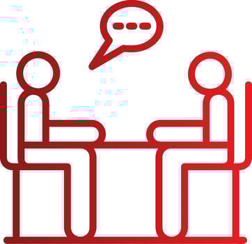 Interview Vector Icon