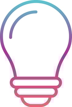 Light Bulb Vector Icon