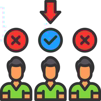 Selection Vector Icon Design