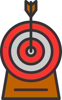 Goal Vector Icon Design