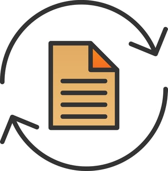 Syncing Vector Icon Design