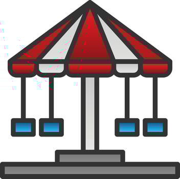 Carousel Vector Icon Design