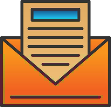 Envelope Vector Icon Design