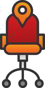 Position Vector Icon Design