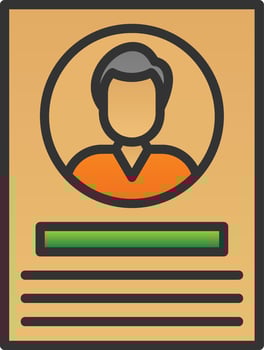 Profiles Vector Icon Design