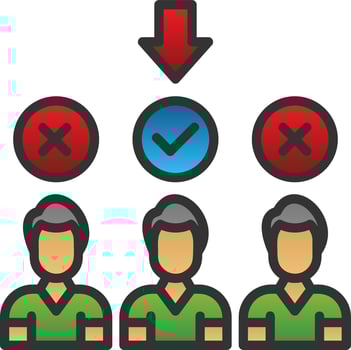 Selection Vector Icon Design