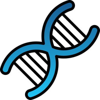 Dna Vector Icon Design