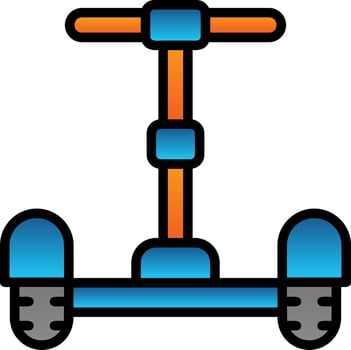 Segway Vector Icon Design