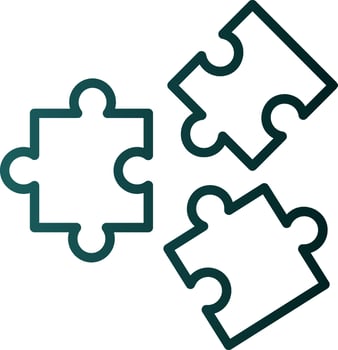 Puzzle Vector Icon Design