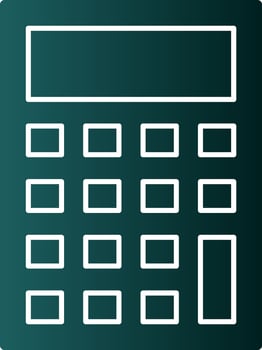 Calculator Vector Icon Design